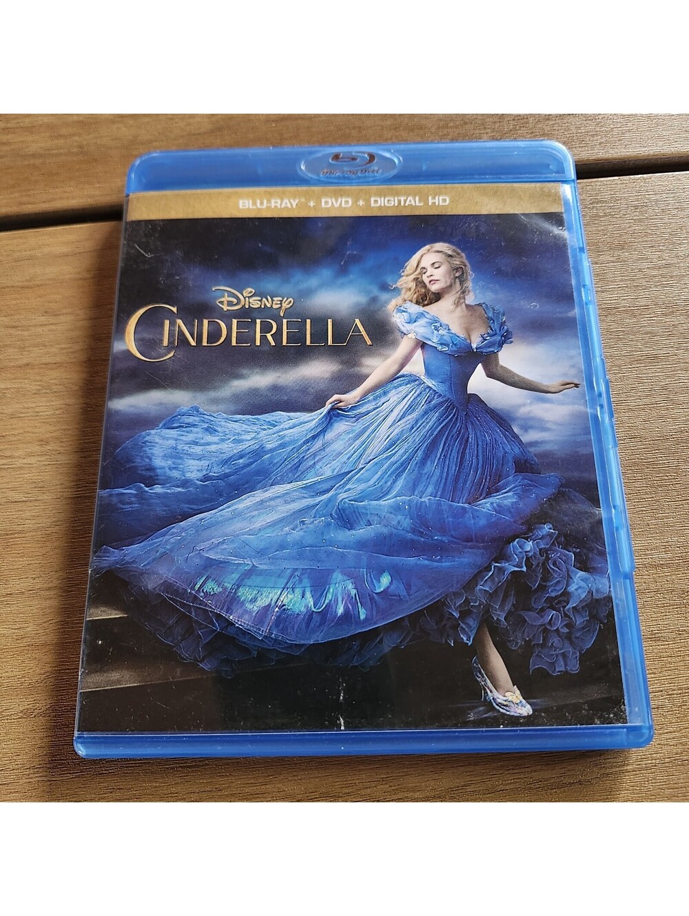 Cinderella Disney Blu-Ray Live-Action Lily James